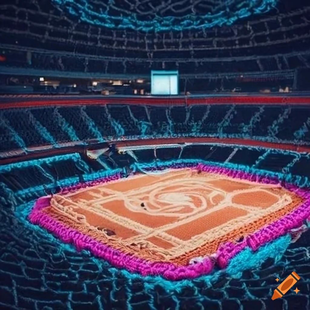 Crochet sports arena