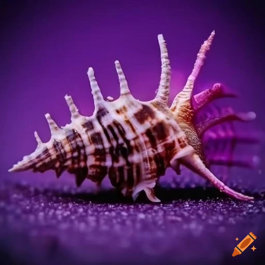 Purple dyeing with murex snails