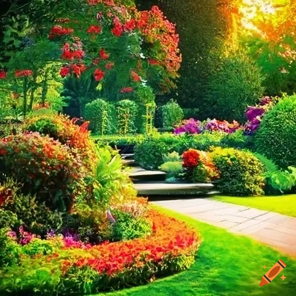 scenic garden view