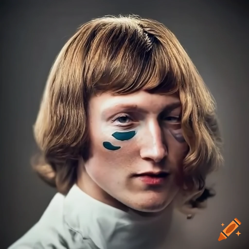 Barbershop scene with John Lennon and Trevor Lawrence