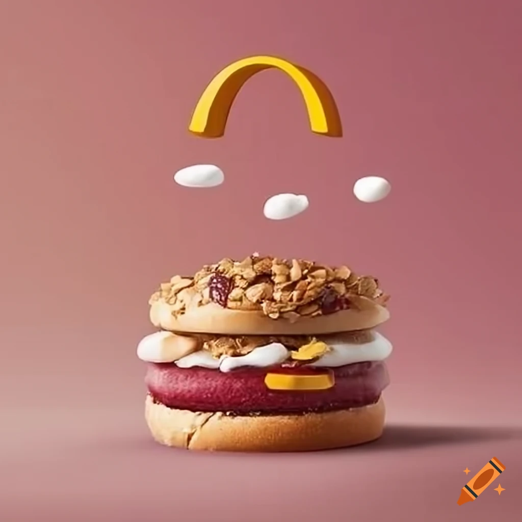 Colorful granola bar inspired by mcdonald's on Craiyon