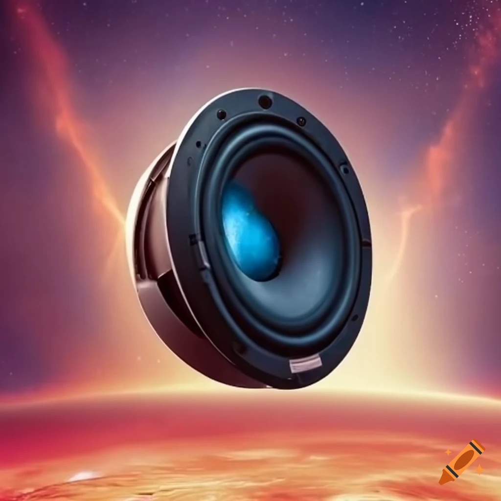 subwoofer in space