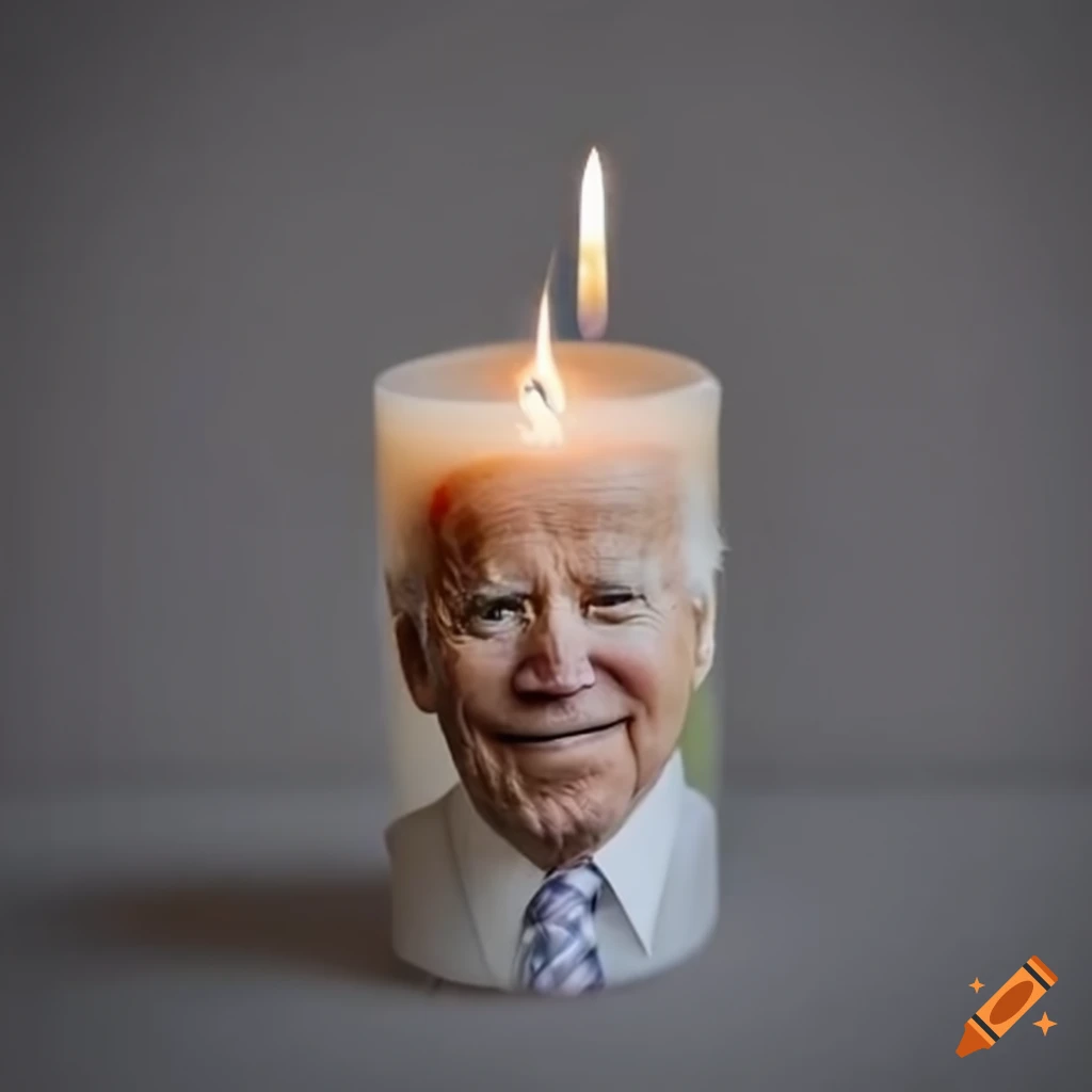 Joe Biden candle