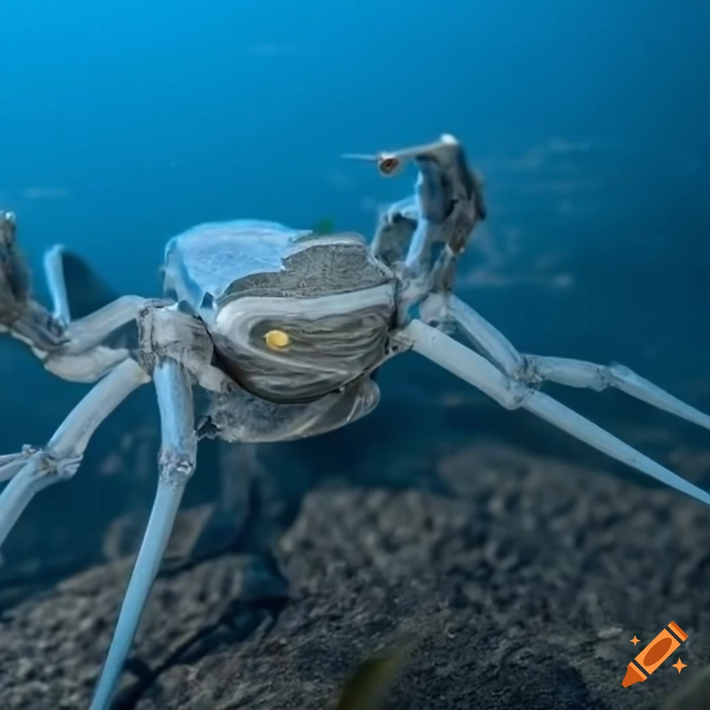 naval-themed hydrodynamic mech on the beach