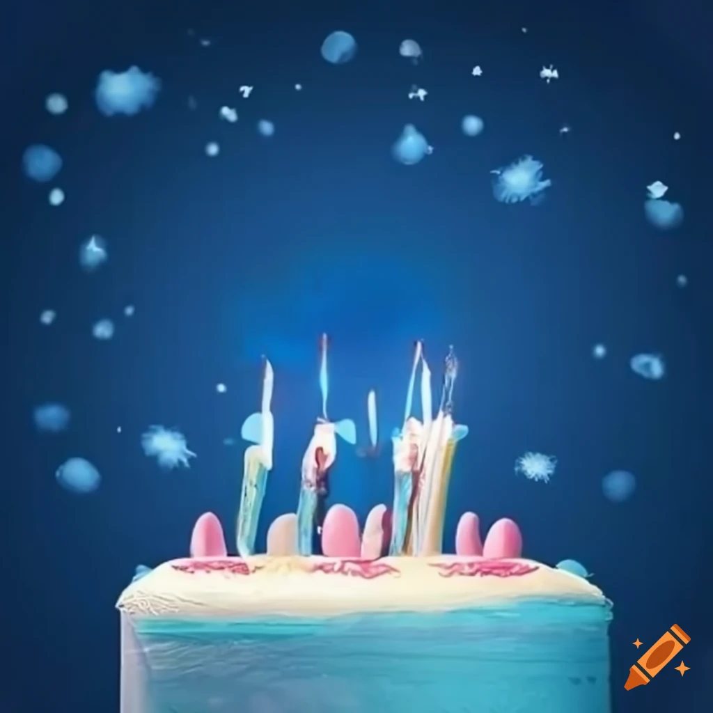 Bon anniversaire Jeanne written in the blue sky