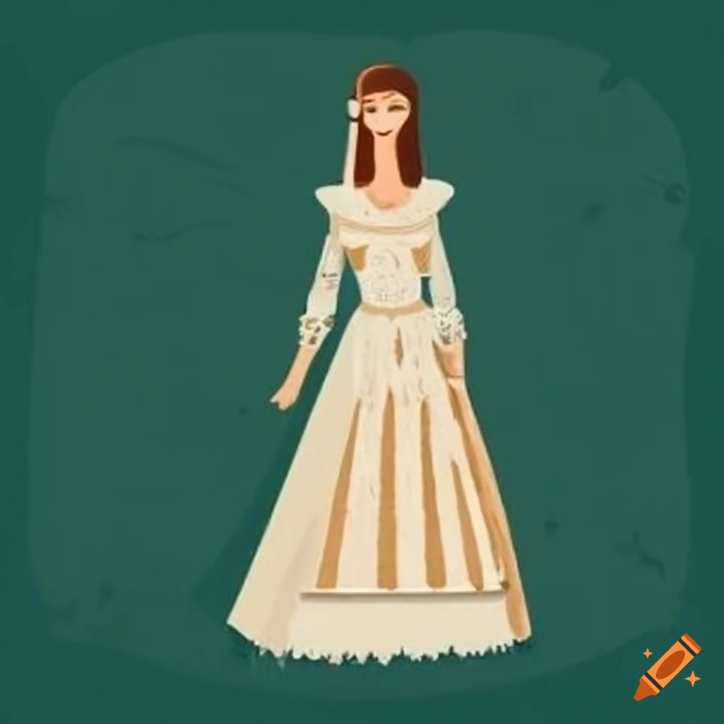 Livonian Wife's Attire inspired by nature