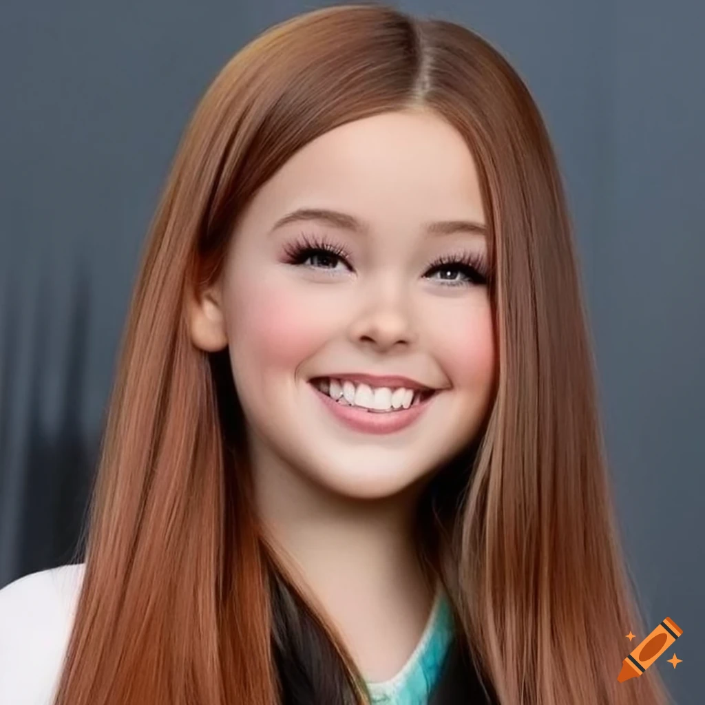 Detailed portrait of mabel pines from gravity falls