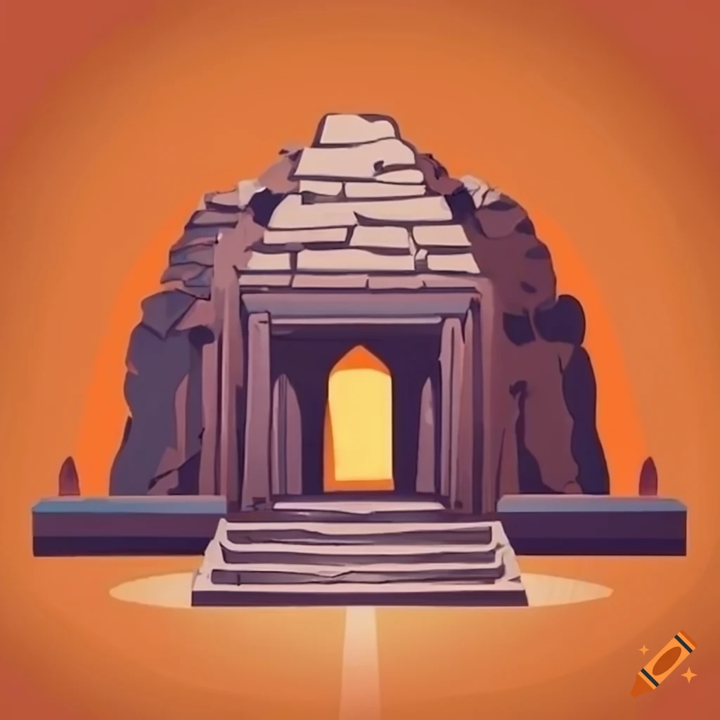 image of an ancient jedi temple