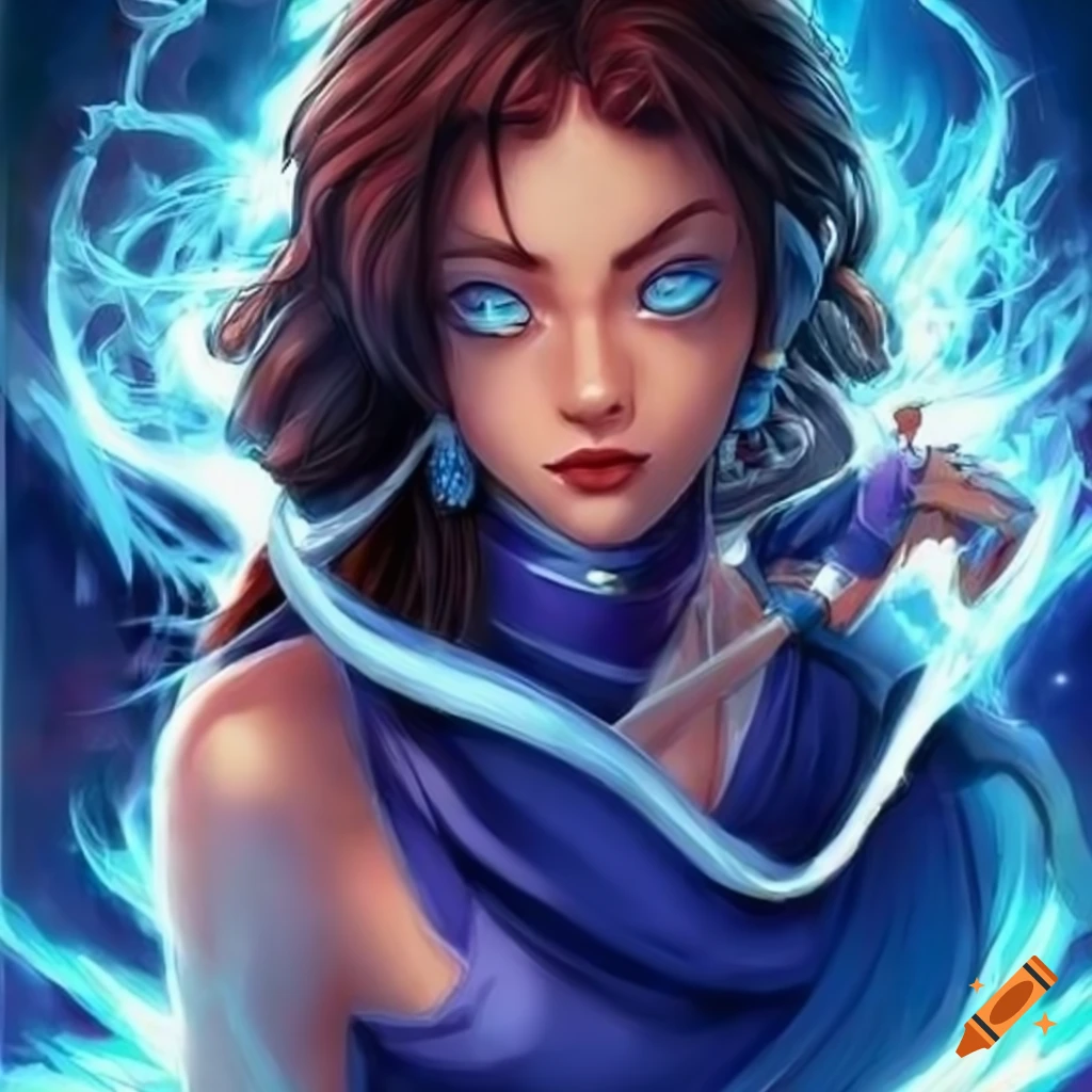 Illustration of katara nakoruru by jim lee serafleur