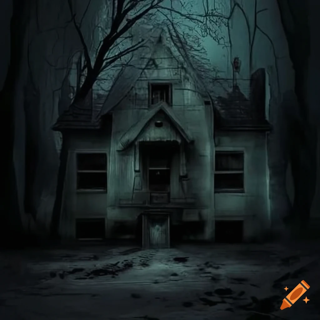 creepy house