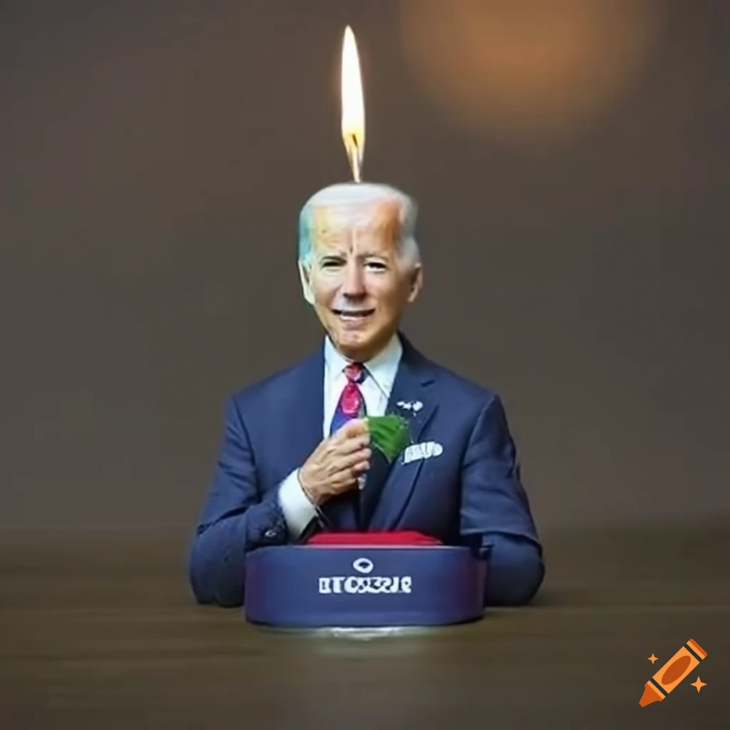 Joe Biden candle