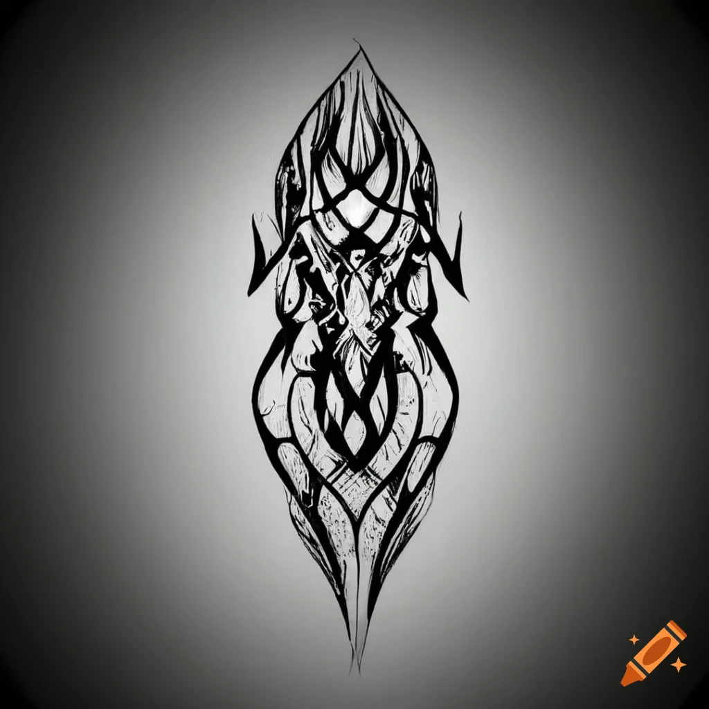 Tribal tattoo of the wolf head in Celtic and Nordic ornament flat style  design vector illustration. 36329188 Vector Art at Vecteezy