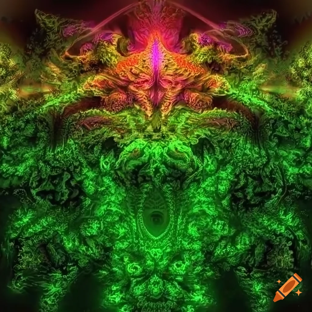 fractal background with text 'Fractal $hop' in the center