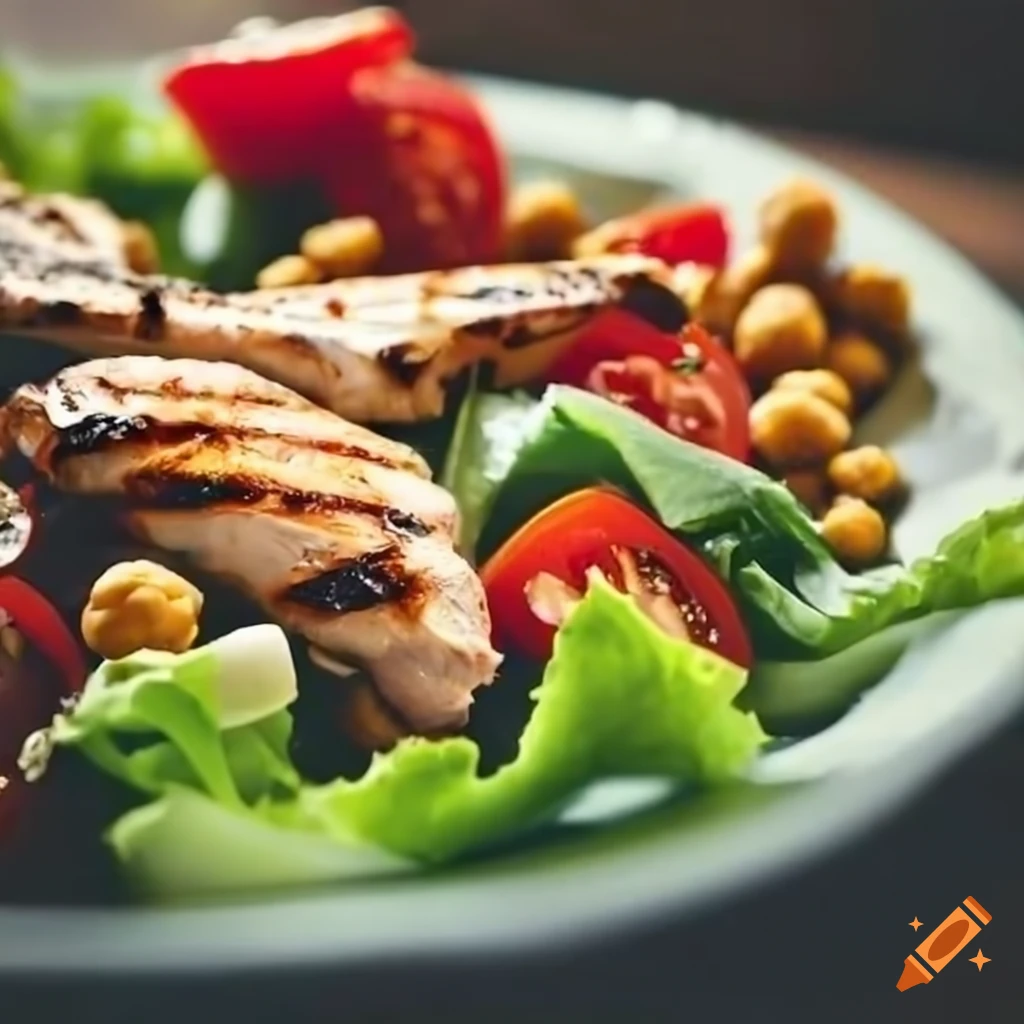 close up shot of an Italian salad