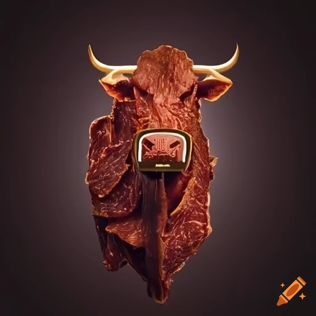 Bold and eyecatching logo for beef jerky company