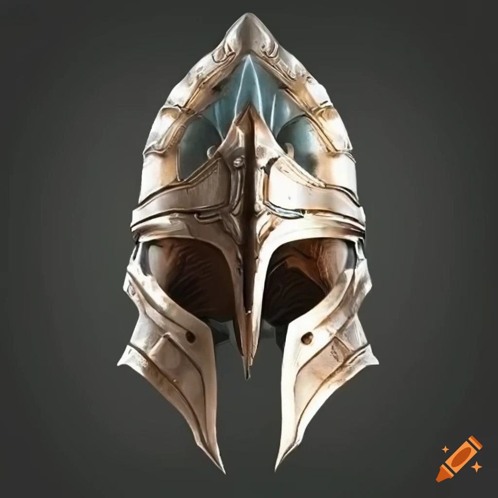 symmetrical plate dragon helmet