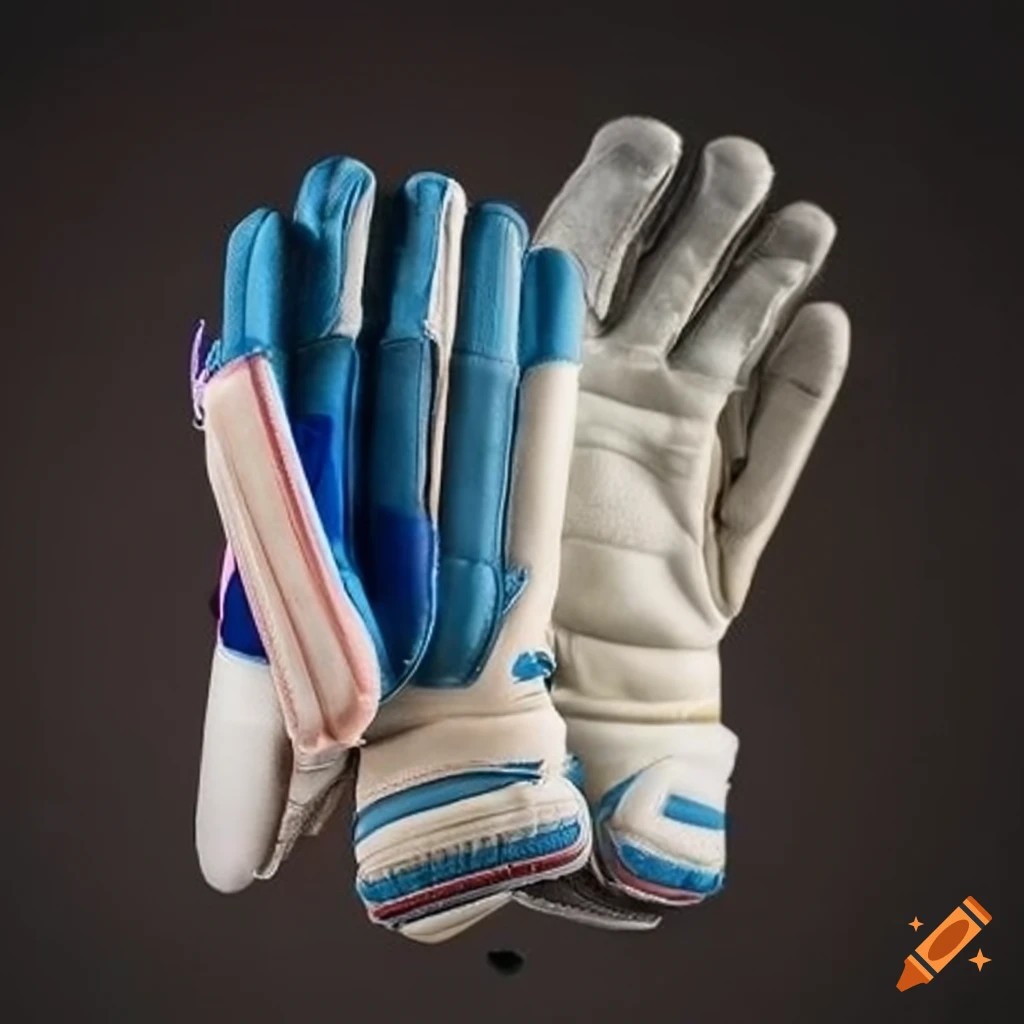 Cricket gloves for protection and grip on Craiyon