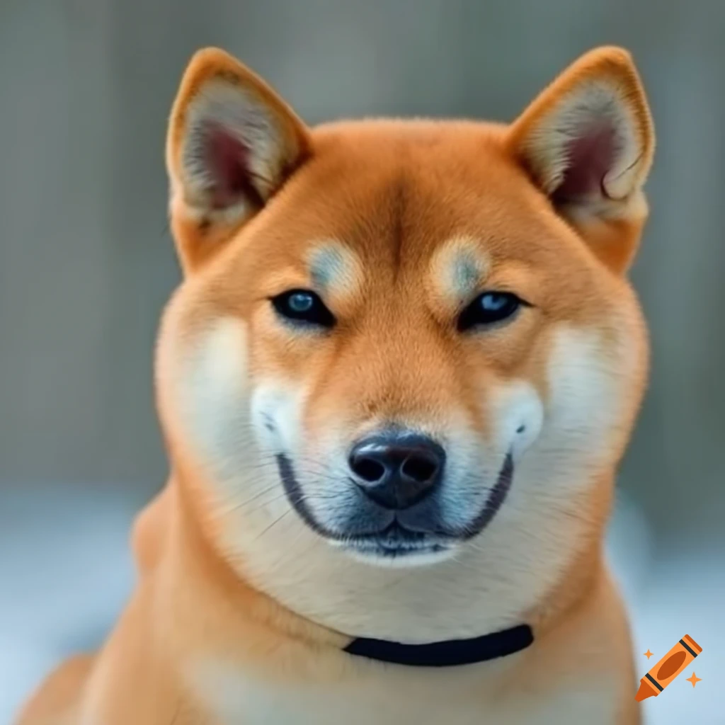 colorful Shiba Inu