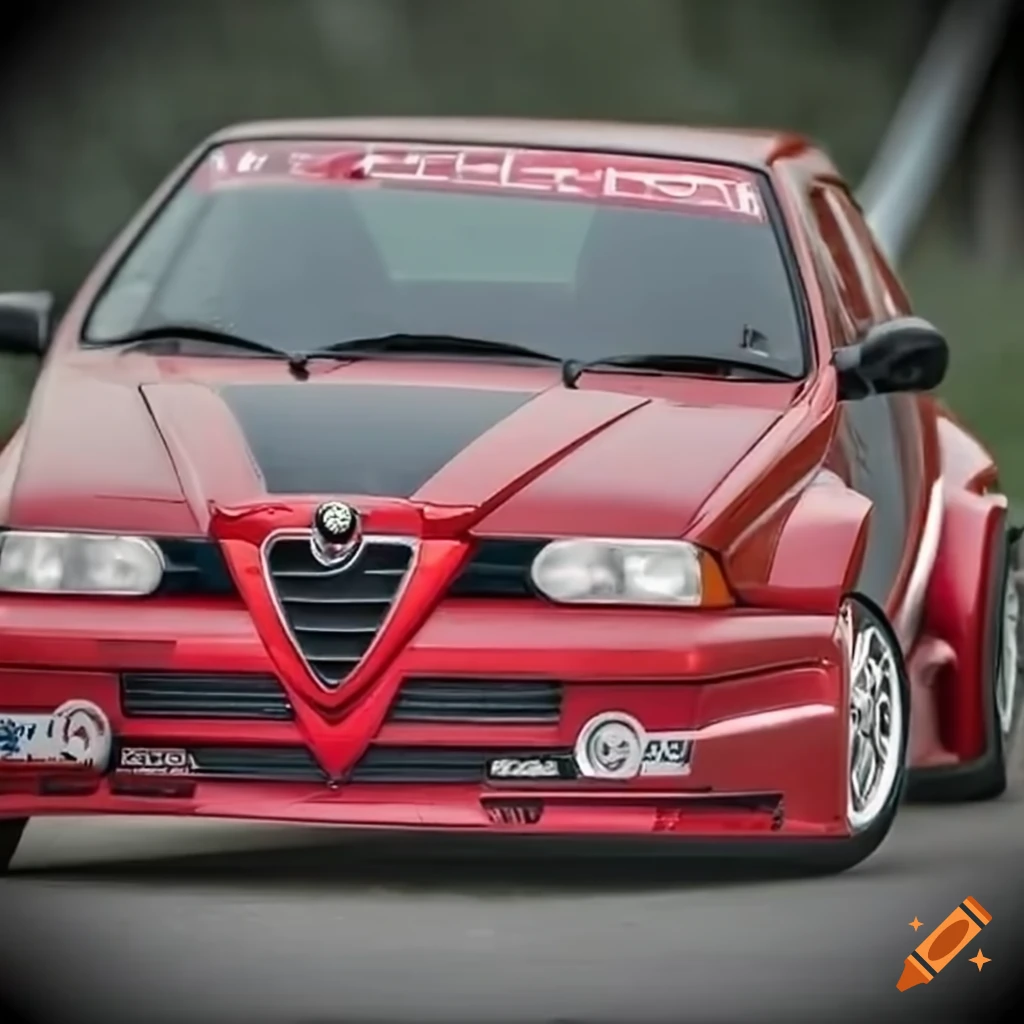 drift car Alfa Romeo 155