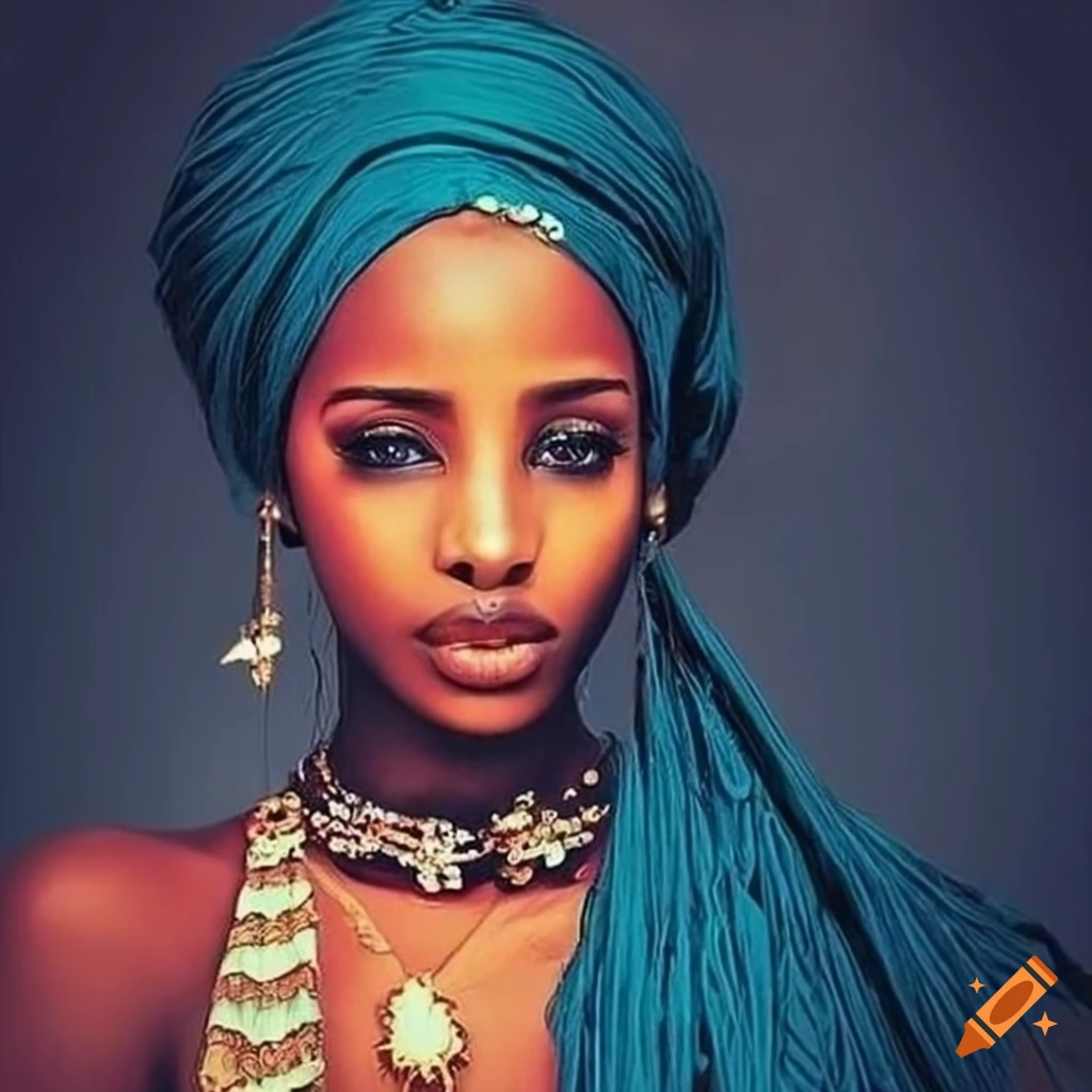 Beautiful woman from somalia
