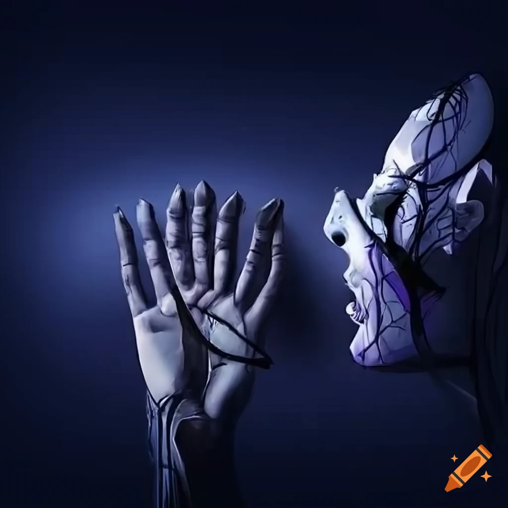 Surreal human-like creations artwork