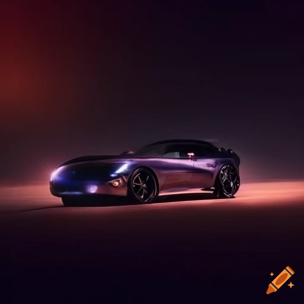nighttime photo of a Panoz Avezzano