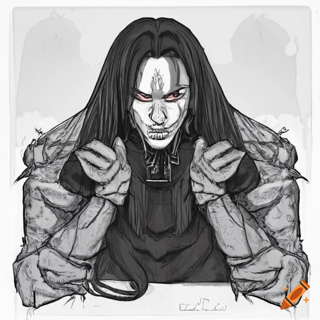manga villain from the 80s-90s