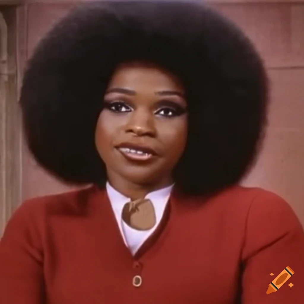 Poster of a 70s black archie andrews show on Craiyon