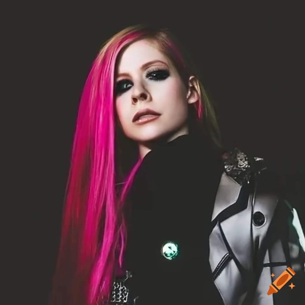 Avril lavigne dressed as metroid