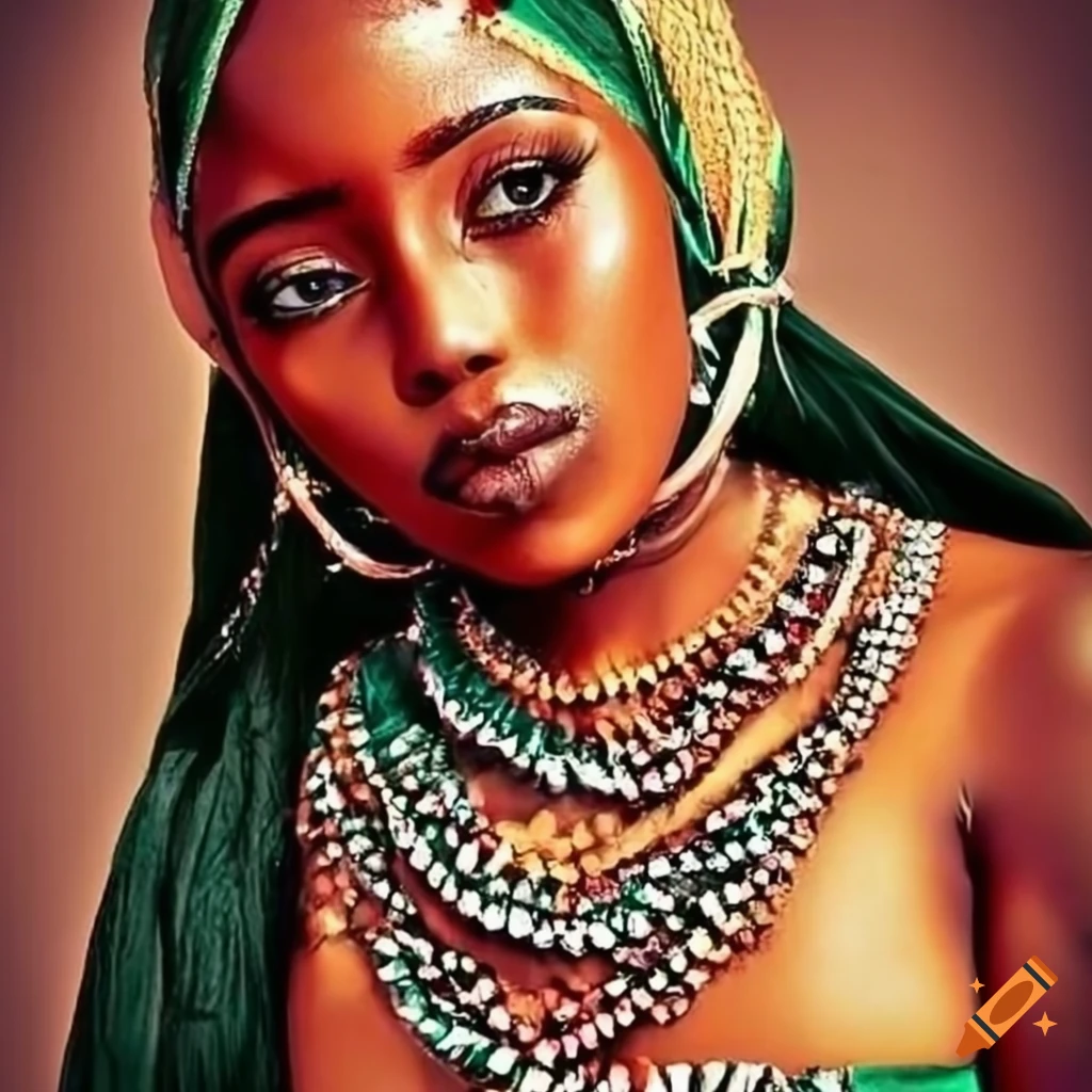 portrait of a beautiful Somali woman