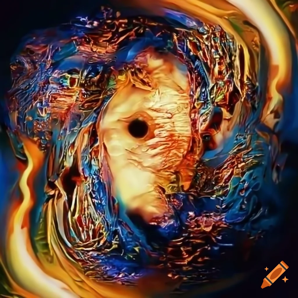 Digital artwork created by artificial intelligence