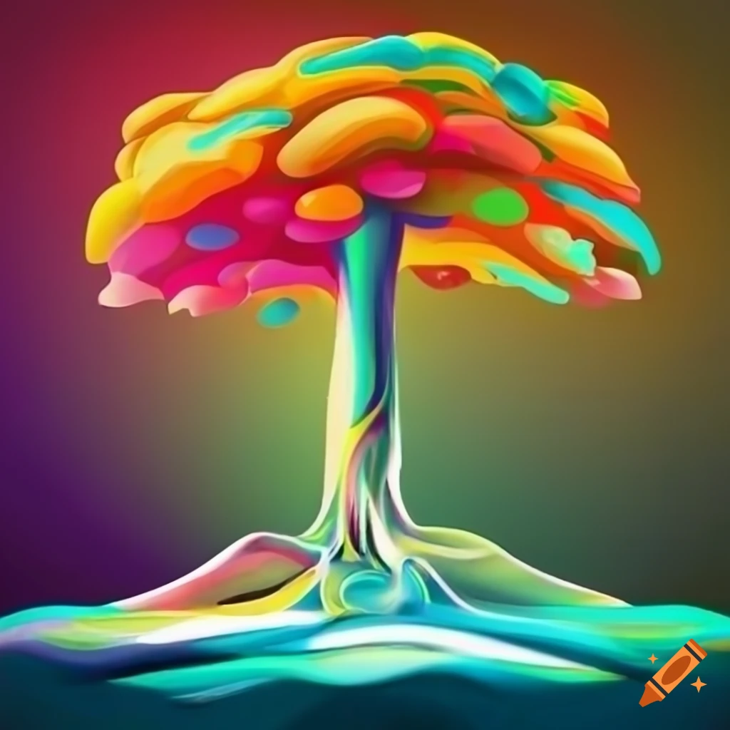 realistic self-growth logo