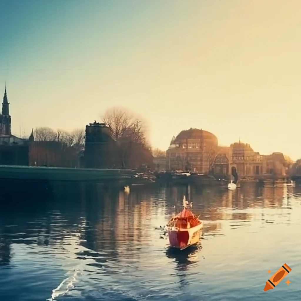 family boating in Oxford, London