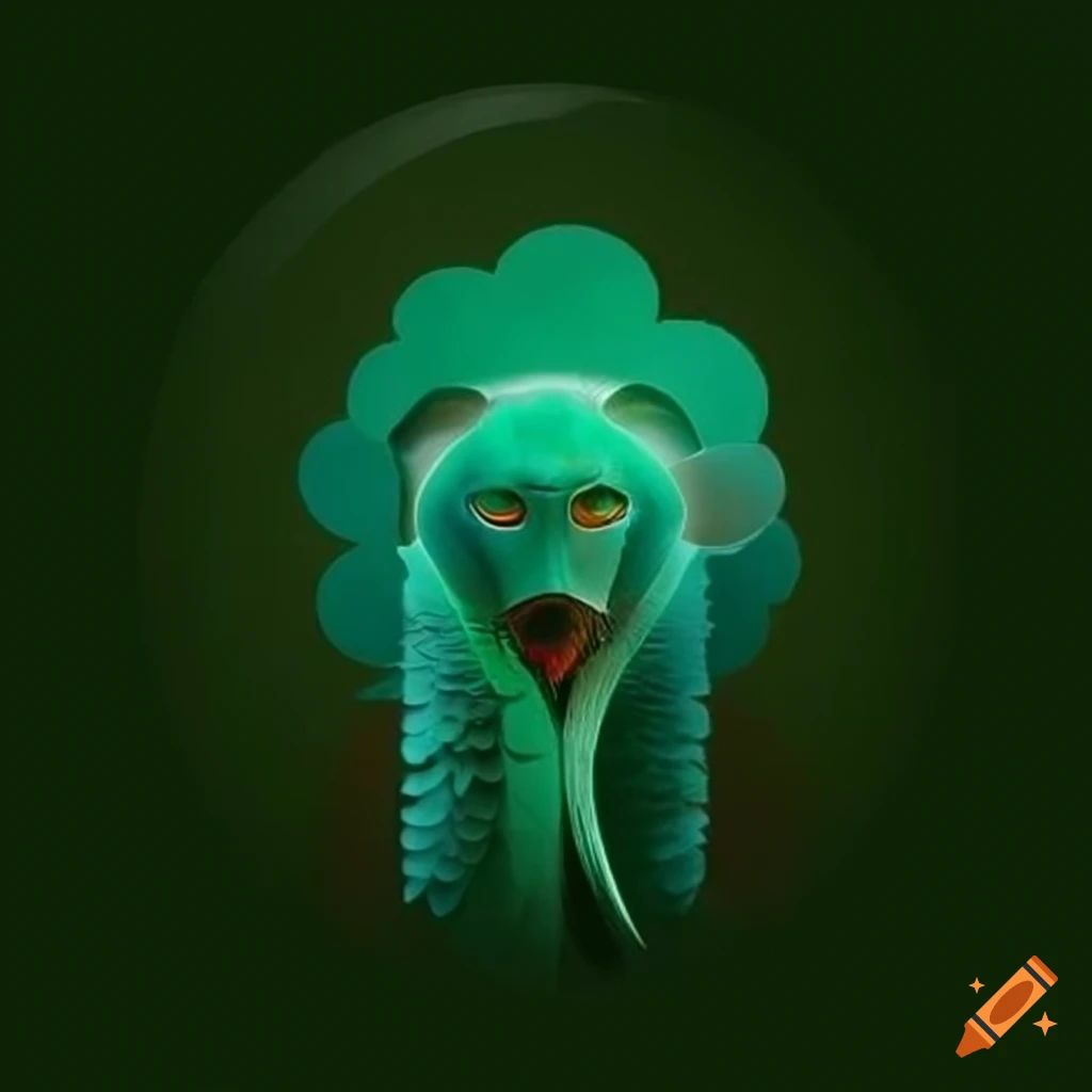 Amazon forest logo on Craiyon