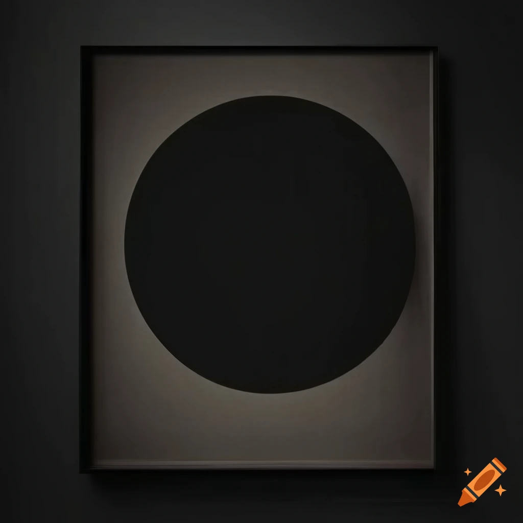 elegant black Bauhaus poster