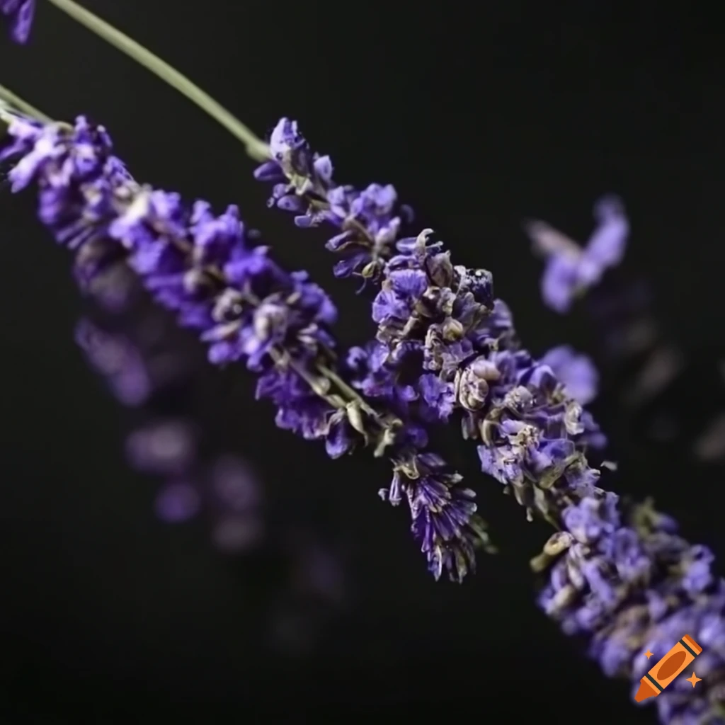 image of wilted lavender