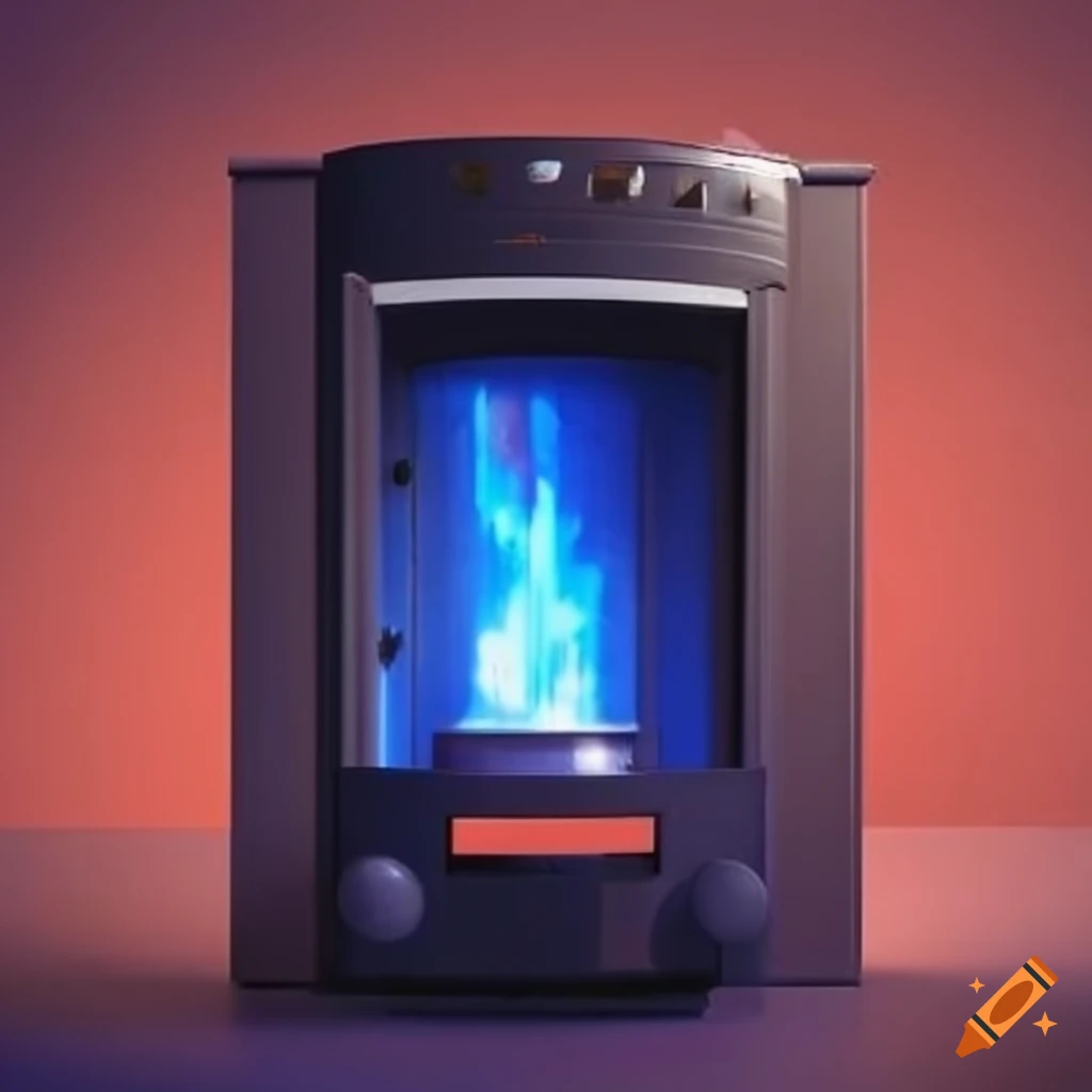 Image of a basement furnace