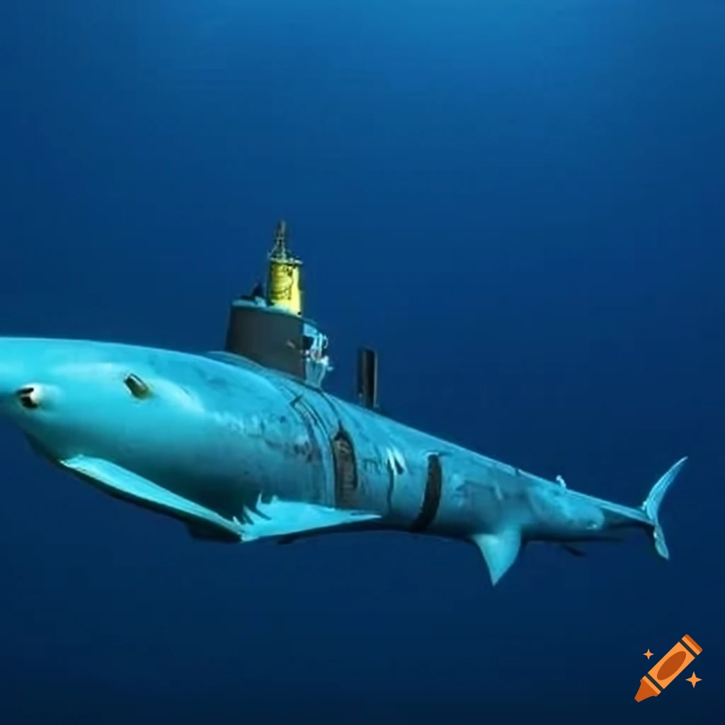 concept design of a shark-inspired submarine