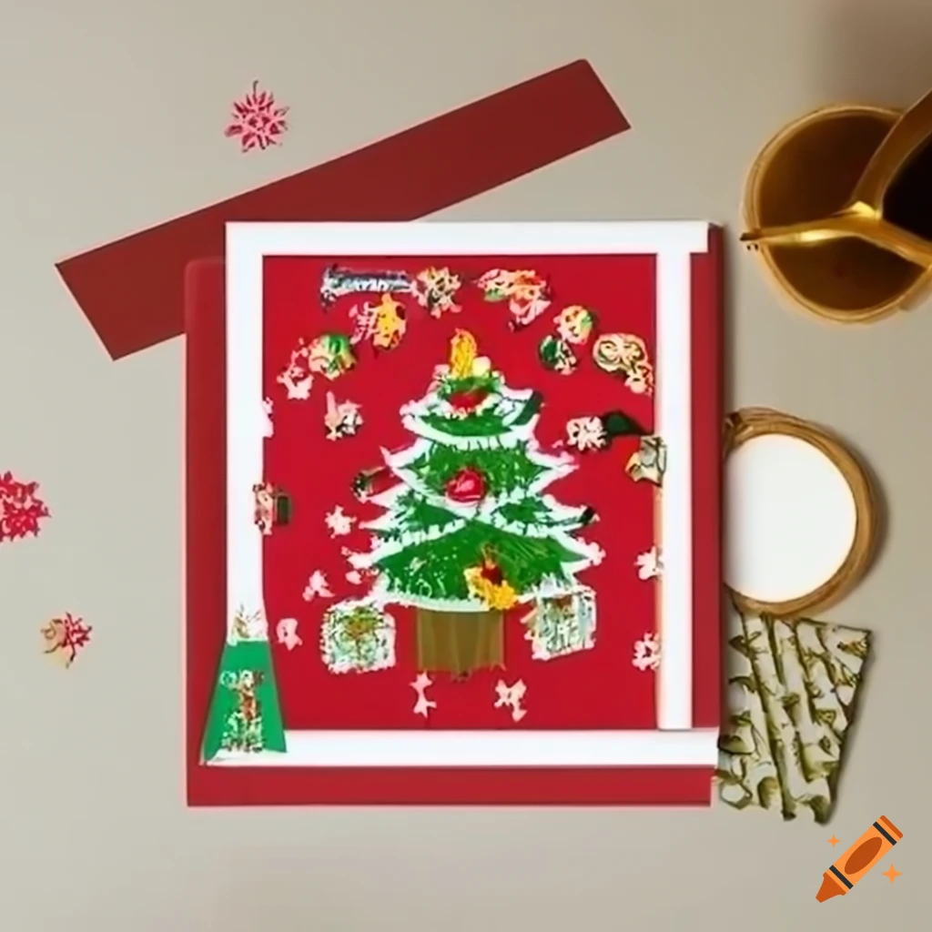 Greeting card with holiday wishes from bulat manufacturer