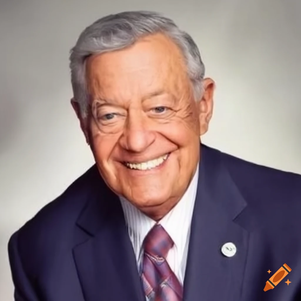 Portrait of zig ziglar on Craiyon