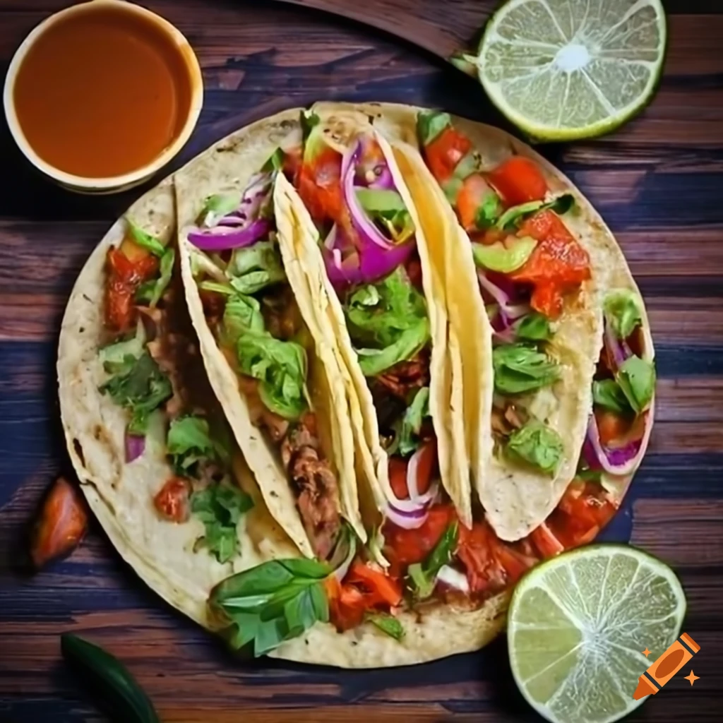 delicious tacos on a plate