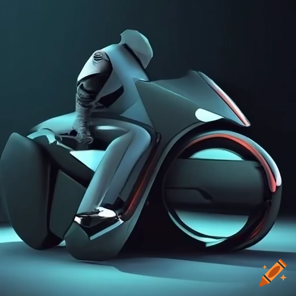 Concept motorcycle for visually impaired drivers