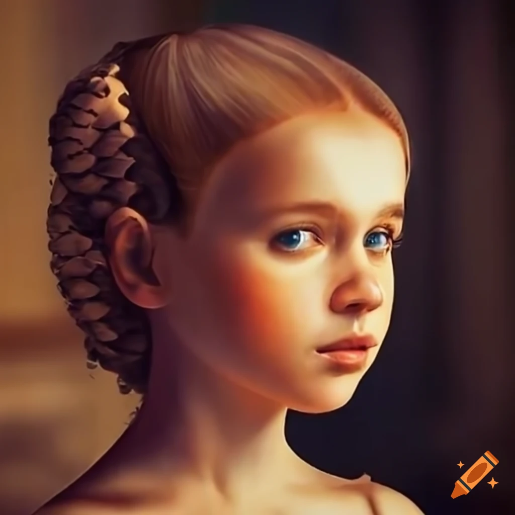 Description of a highly advanced 7yearold girl