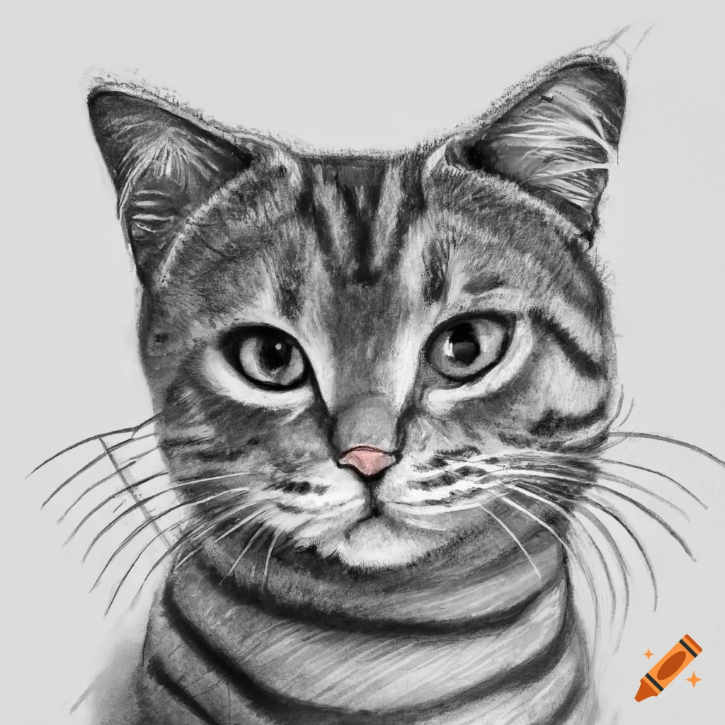 simple-art-of-a-tabby-cat