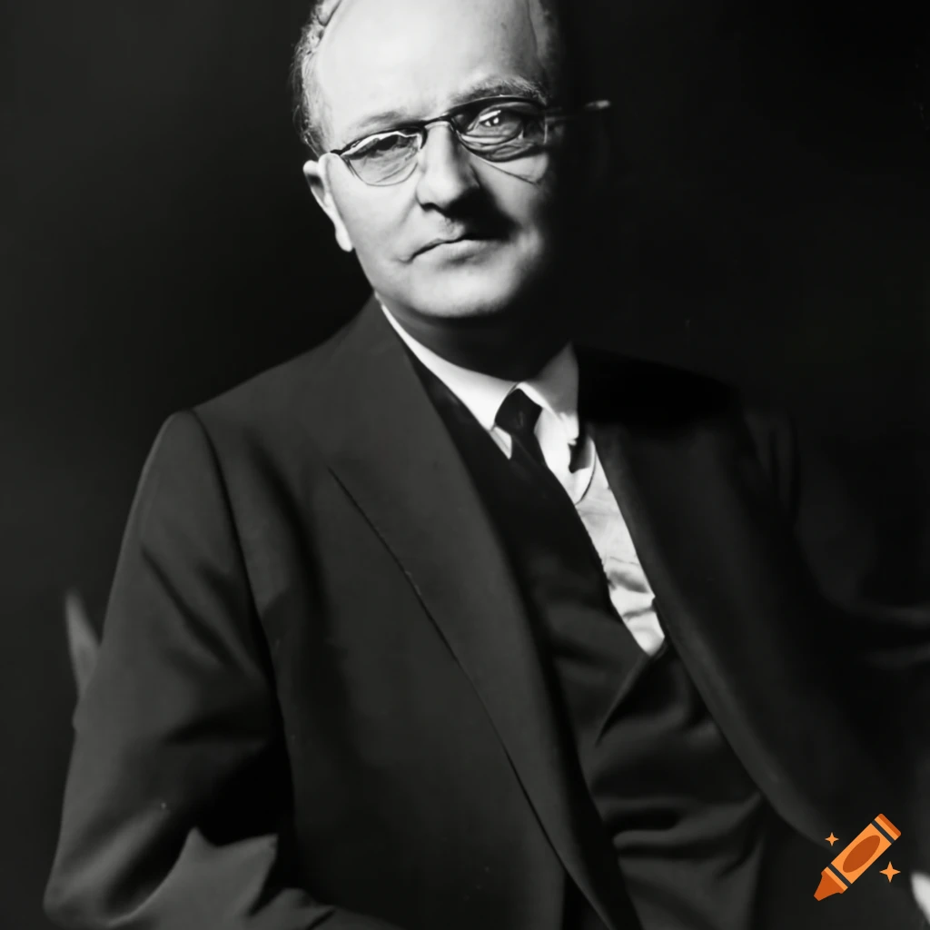 Portrait Of A Politician In The 1950s portrait-of-a-politician-in-the-1950s