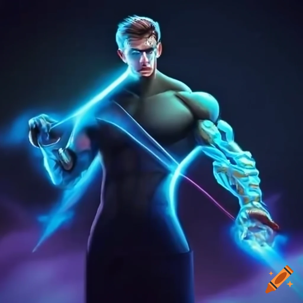 description of a powerful superhero villain character