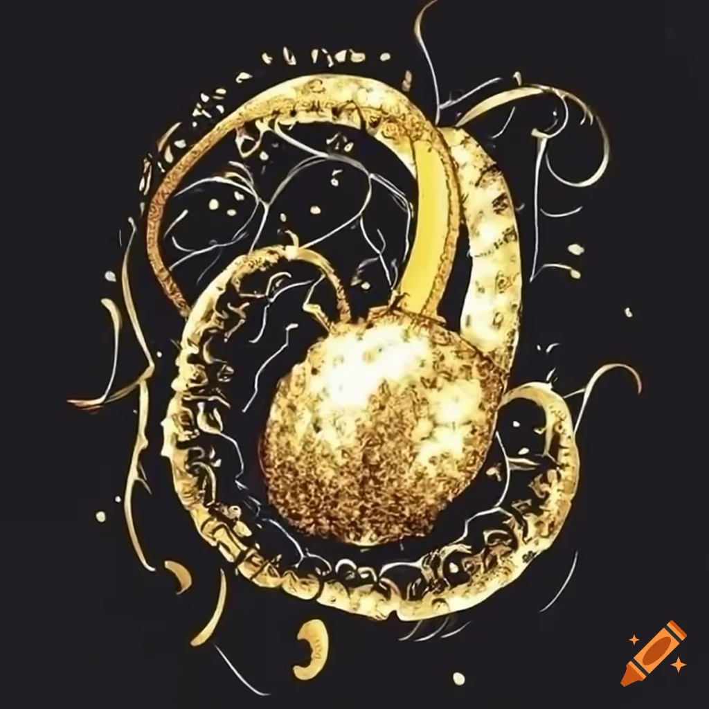 Golden fruit from one piece