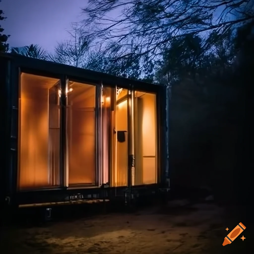 sustainable shipping container house