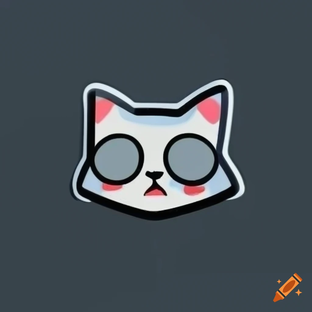 Cat logo for bike accessories