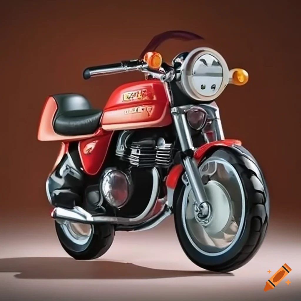 Fisherprice toy motorcycle for children on Craiyon